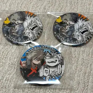 나의 히어로 아카데미아 바쿠고 카츠키 HEROES 컬렉션 캔뱃지 세트