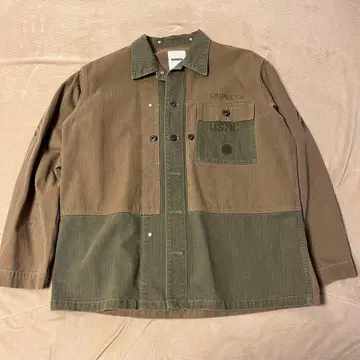 BOWWOW USMC M44 HBT TWO-TONE JACKET AGED