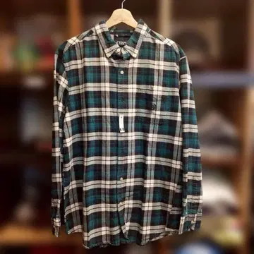 CHAPS CLASSIC OXFORD 긴팔 셔츠 체크 L