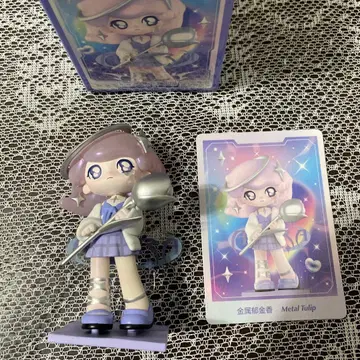 POP MART AZURA Metal Tulip 피규어