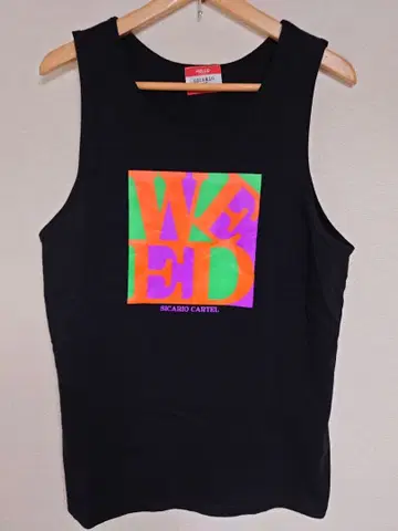 SICARIO CARTEL 시카리오 카르텔 WEED 탱크탑