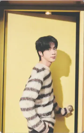 BTS MINI PHOTO CARD JIN RUNSEOKJIN 6/15