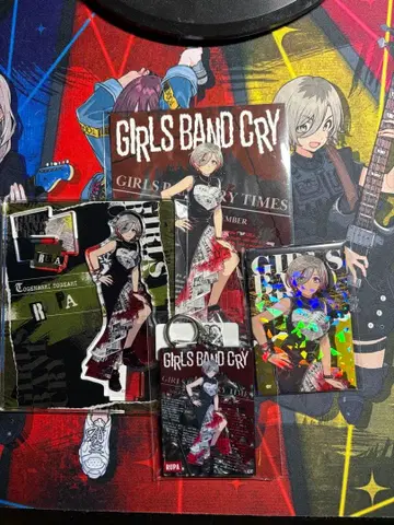 GIRLS BAND CRY 루파 아크릴 스탠드 세트