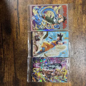 드래곤볼 이타자가 카드 3장 세트
