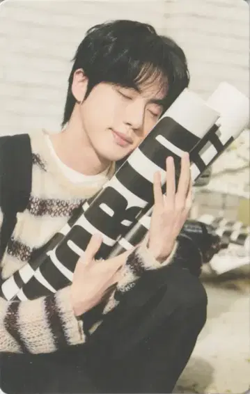 BTS MINI PHOTO CARD JIN RUNSEOKJIN 2/15