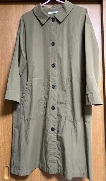 *선밸리 sunvalley 스프링 코트* 카키*