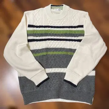 Golden Bear 스트라이프 니트 스웨터 L