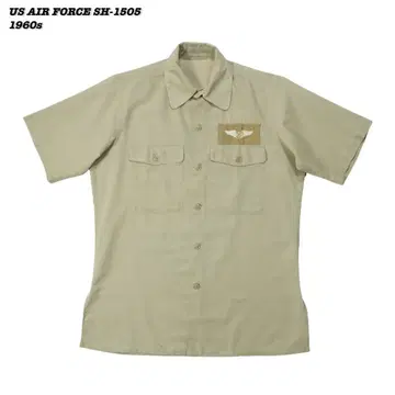 US AIR FORCE SH-1505 SHIRTS 1960s SH2343
