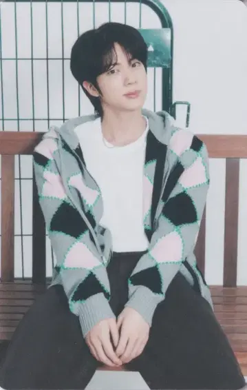 BTS PHOTO CARD JIN RUNSEOKJIN in JAPAN