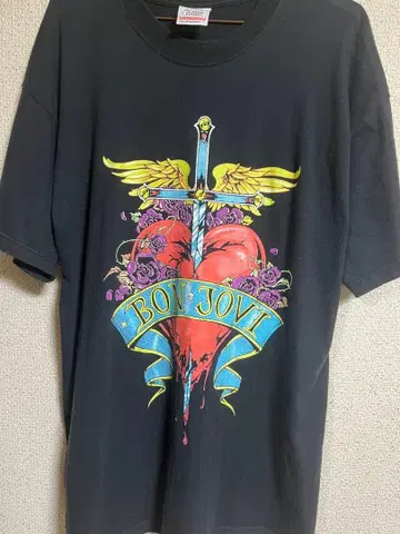 BON JOVI ONE WILD NIGHT 월드 투어 T셔츠 2001