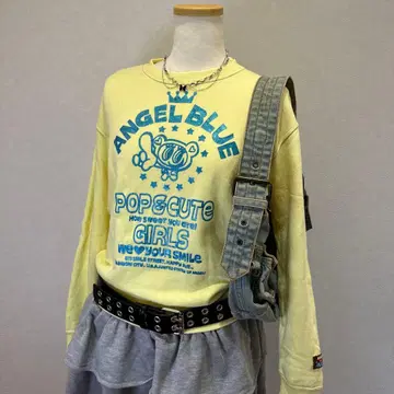 ANGEL BLUE archive sweat Y2K 나카무라 군