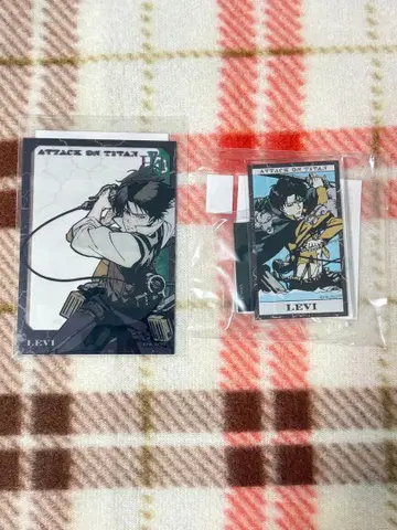 진격의 거인 anique 리바이 아크릴 스탠드 클리어 카드 새상품