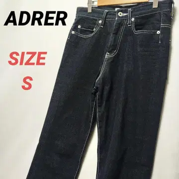 ADRER 아들러 청바지 데님 팬츠 부츠컷 남성용 블랙 S