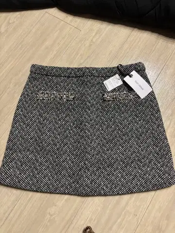 Narcissus 비쥬 미니 스커트 새상품