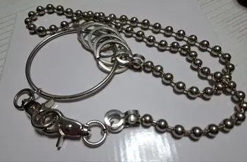 스테인리스 월렛 체인 실버