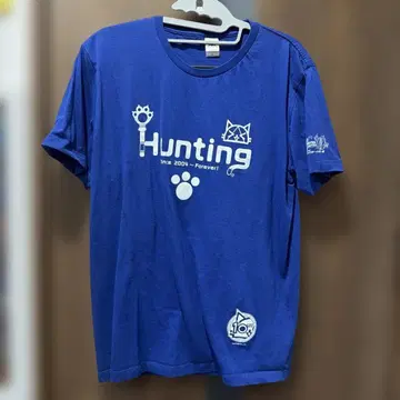 [레어템] 몬스터 헌터 10주년 T셔츠 파랑