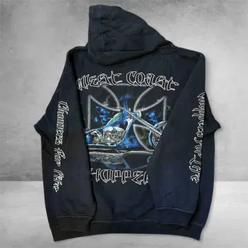 West Coast Choppers 후드티 레어