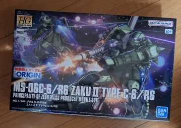 HG 1/144 자쿠 II C-6/R6 기동전사 건담 디 오리진