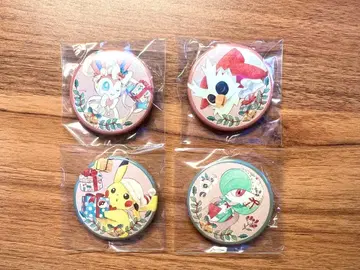 포켓몬 크리스마스 캔뱃지 4개 세트 어드벤트 캘린더 2025