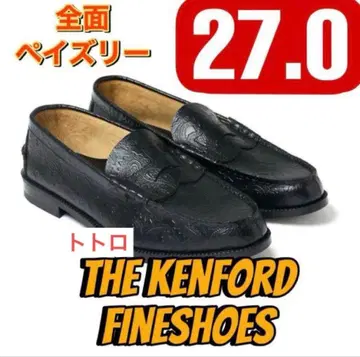 The Kenford Fineshoes 전체 페이즐리 로퍼 27cm