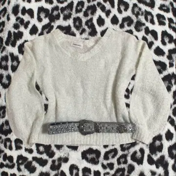 헤이세이 갸루 y2k 샤기 니트 크롭 기장 히메 갸루 한국