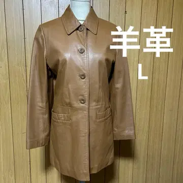 양가죽 시프스킨 YOUREMYCUPOFTEA 가죽 코트