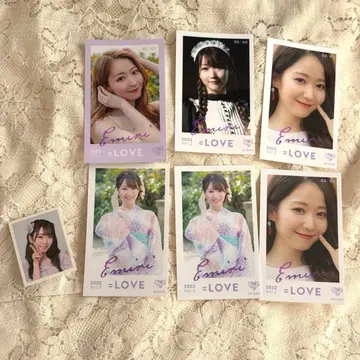 =LOVE 이코라브 오타니 에미리 이퀄러브 미니 포토 카드 묶음 판매