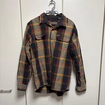 ORVIS 체크 무늬 플란넬 셔츠 L 사이즈 90's