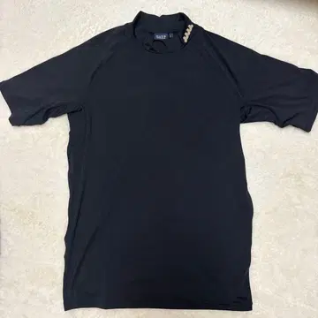 muta 블랙 모크 셔츠 사이즈 7