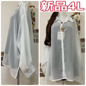 빅 사이즈 새상품 IN 블랙 탱크탑과 예쁜 시스루 돌려 입기 아이템 4L