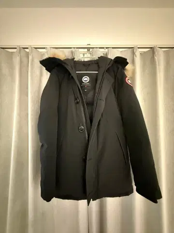 CANADA GOOSE 재스퍼 다운 자켓 블랙