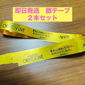 RIPSLYME GREATEST LIVE 3일째 은색 테이프 2개