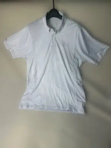 Under Armour 피케 셔츠 XL 화이트 LOOSE 모델