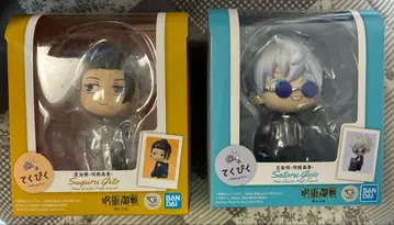 주술회전 고죠 사토루 게토 스구루 테쿠피쿠 회옥 옥절 피규어