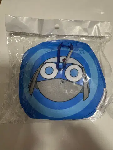 개구리 중사 케로로 파우치 포함 에코백 도로로