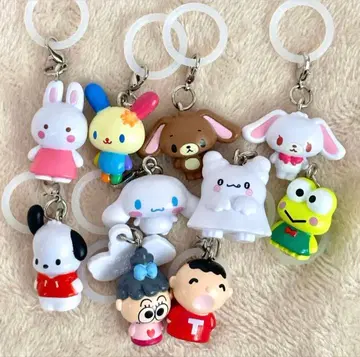 산리오 캐릭터즈 올스타 메지루시 액세서리 10종 세트