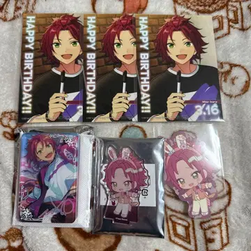 이사라 마오 애니 카페 아크릴 스탠드 스티커 버블 토크 앙스타