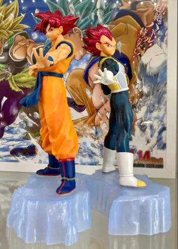 드래곤볼 Z 돗칸 배틀 7주년 갓 손오공 베지터 2체 세트