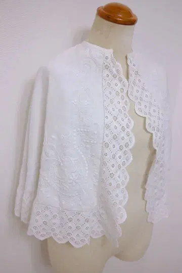 19세기 프랑스 앤티크 케이프