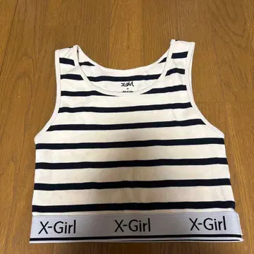 X-Girl 스트라이프 탱크탑 M 사이즈