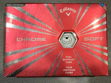 [북극곰 군] 캘러웨이 CHROME SOFT 공+메모지 3개 세트
