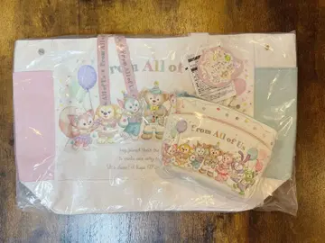 디즈니 더피 40주년 프로모션 토트백 파우치 세트