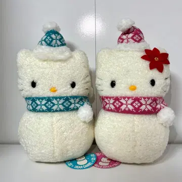 산리오 헬로키티 다니엘 눈사람 봉제 인형