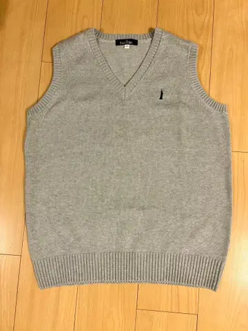 EAST BOY (이스트 보이) 니트 베스트 사이즈 XL 라이트 그레이