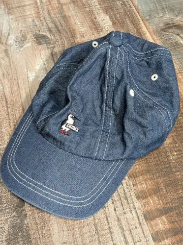 CHUMS 데님 캡 HURRICAN 프리 사이즈 60cm