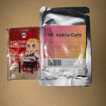 귀멸의 칼날 ufotable cafe KOREA 아크릴 택 렌고쿠 쿄쥬로