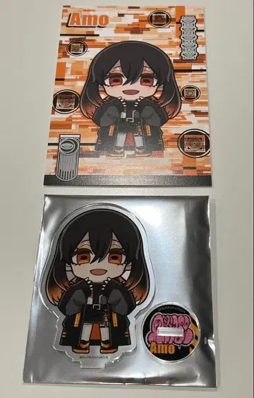 가치액터 팝업 프린세스 카페 아크릴 스탠드 엽서 아모