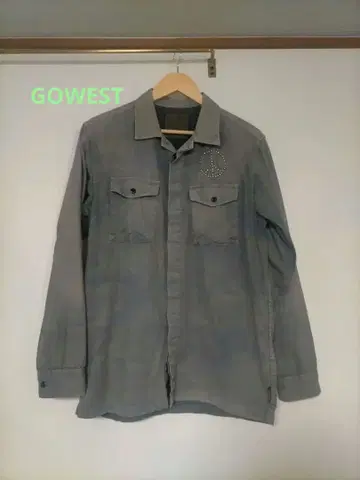 GOWEST 밀리터리풍 셔츠 L 사이즈