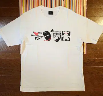 폴스미스 그래픽 로고 T셔츠 빅 실루엣 XL