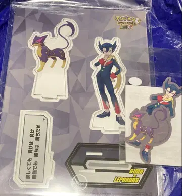 포켓몬 마스터즈EX 기마 & 레파르다스 아크릴 스탠드 스티커